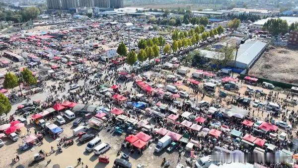 最近，山东一个叫曹洼的农贸大集“火”了。单次开集来客超过10万人，带动五六百万元