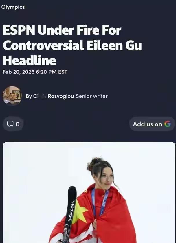 谷爱凌国籍的问题，真是吵得沸沸扬扬，不像中国只是网民们吵吵，美国从政界到民间，那