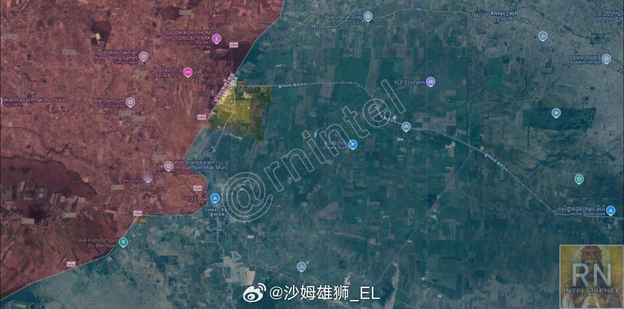 泰国军队开始公开进入其占领的柬埔寨边境村庄