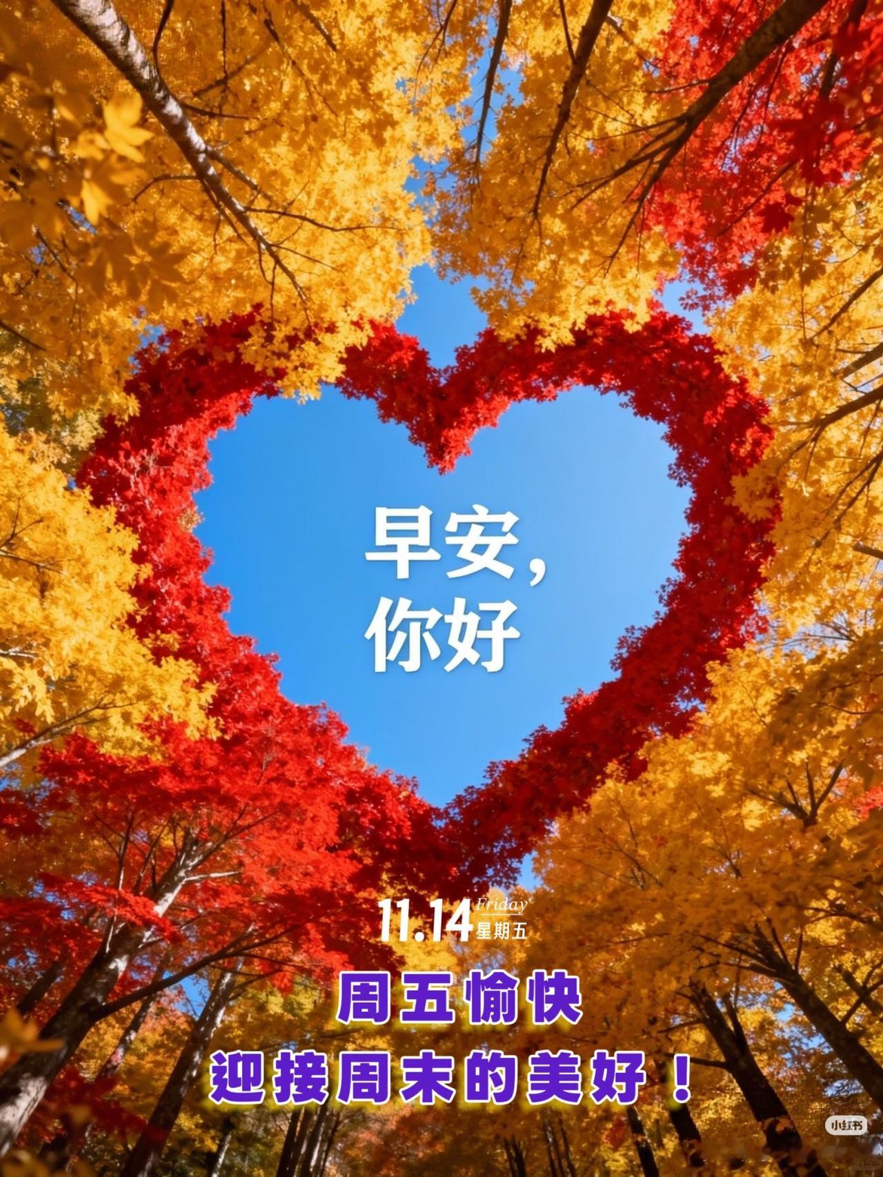 一周过去了，丢掉一周的负能量的人和事，周末休整两天，开始新的一周新的生活，愿你生