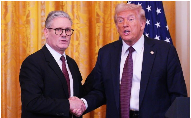 每日电讯报报道 ，特朗普在与朋友的谈话中把英国首相斯塔默称为“失败者”，一名消息