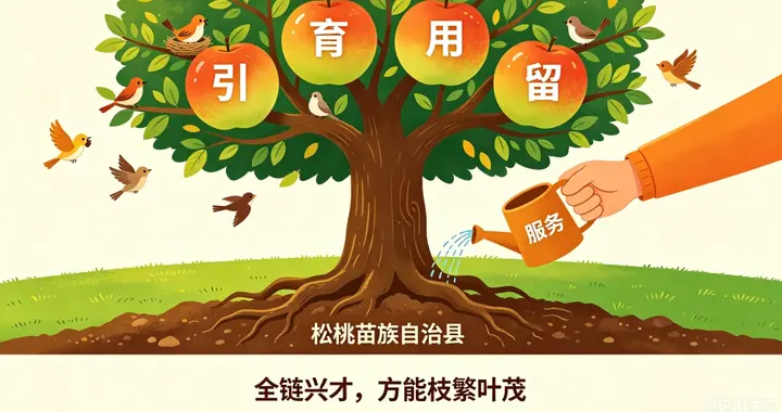AI漫评|全链兴才，方能枝繁叶茂