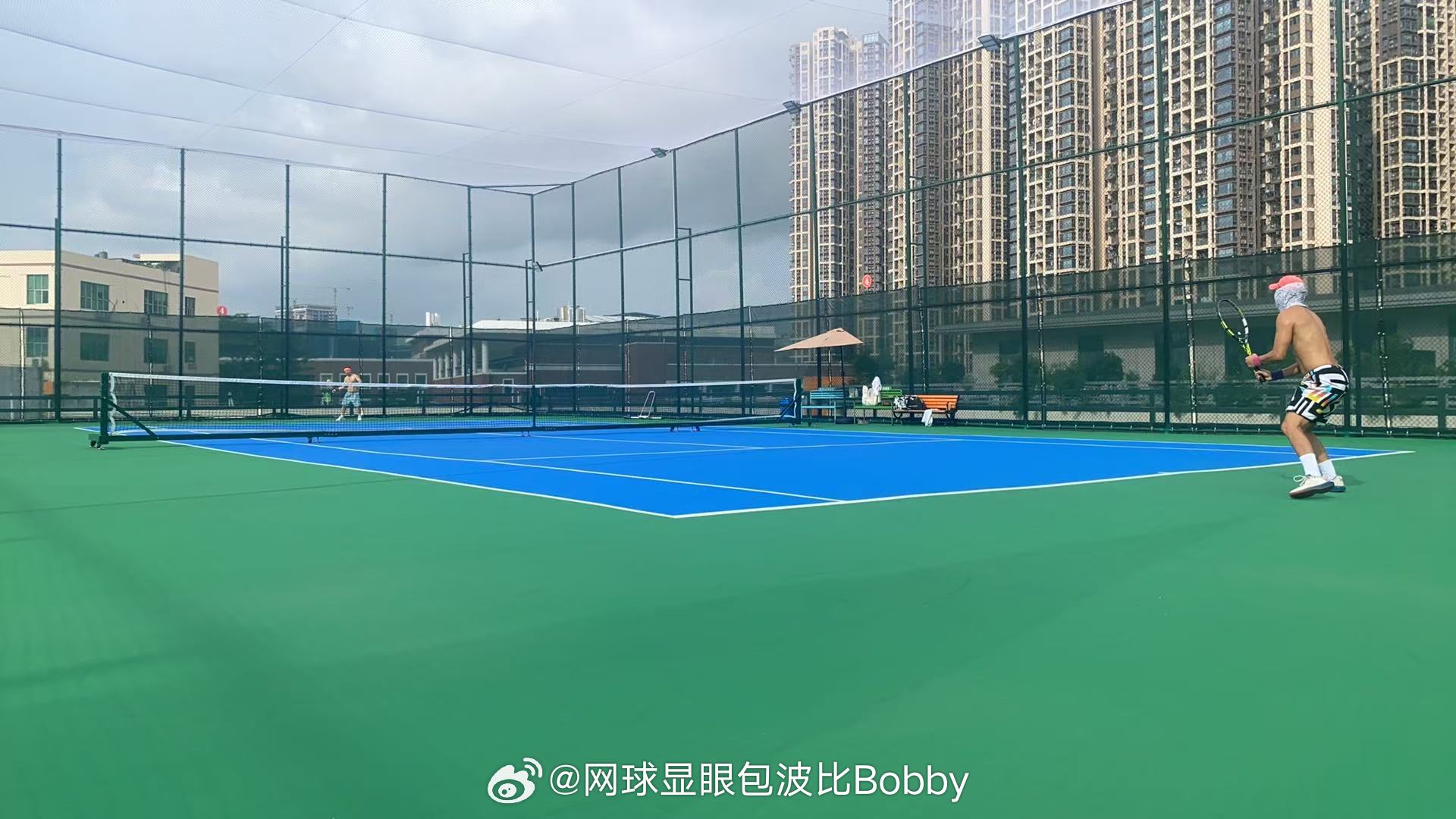 当美黑了🎾波比的网球世界黑皮体育生网球网球显眼包波比Bobby