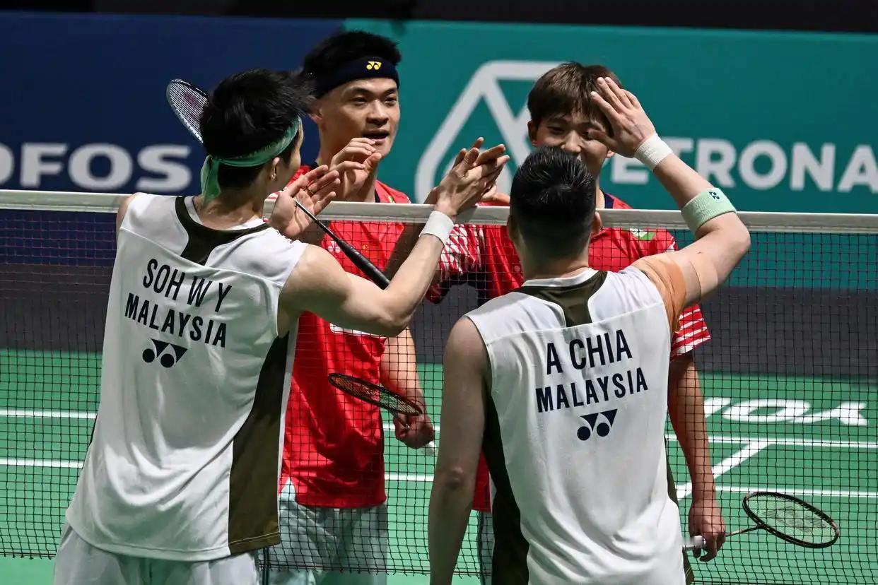 国羽男双独苗陈旭君/刘阳未能突破世界第二的十指关，男双创近3年大马赛历史最差战绩