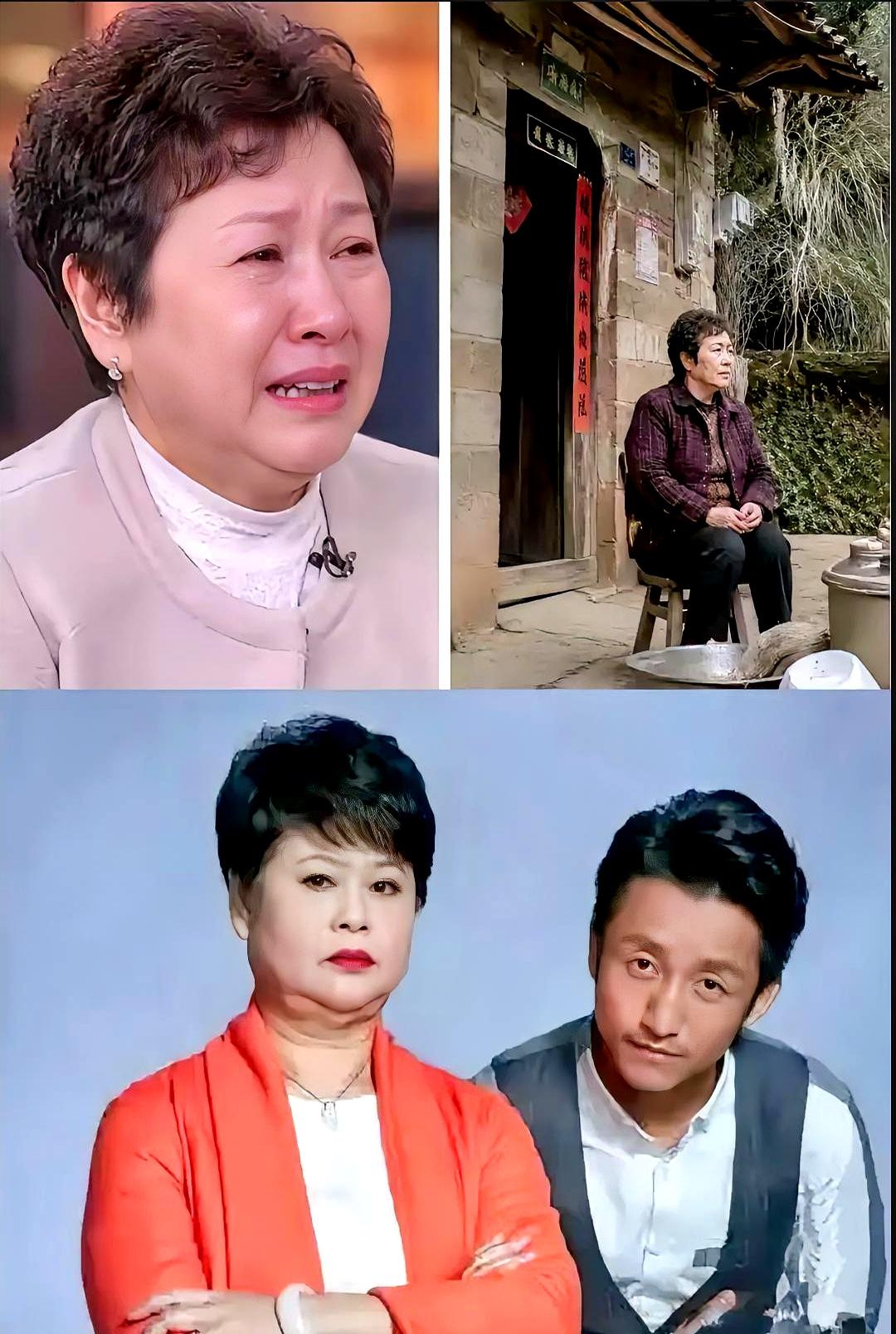 贵州老屋的院坝里，玉米一排排摊着，电视里反复播着穿红短裤的拳影。
隔着屏幕的是儿