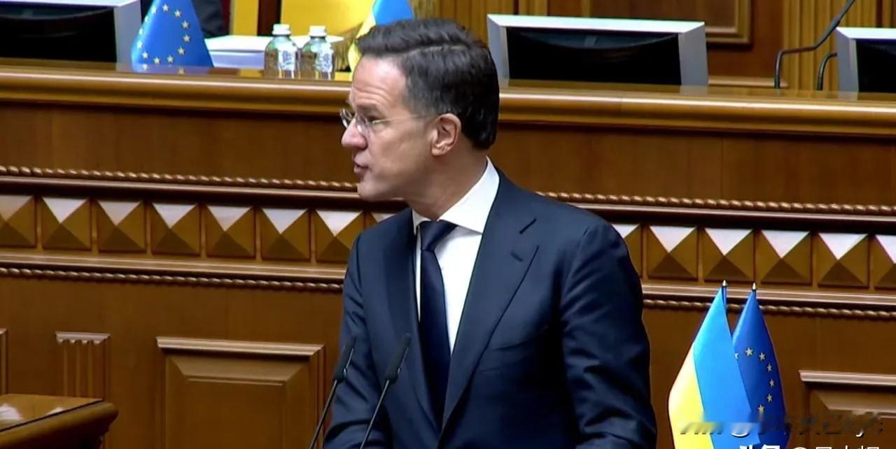 北约秘书长马克·吕特在乌克兰最高拉达发表讲话:

“美国、欧洲及加拿大已准备好向