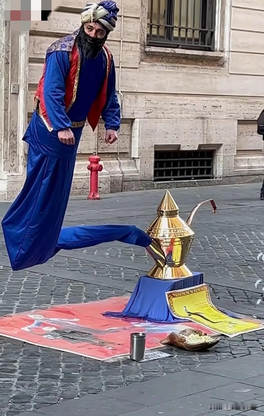 街头艺人都把物理学透了。[大笑]