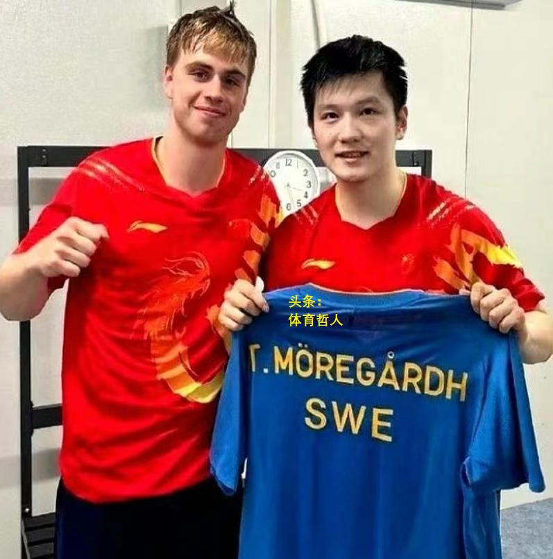 樊振东加盟德国乒乓球甲级联赛！老对手莫雷加德：“非常荣幸，能够和您成为队友。”