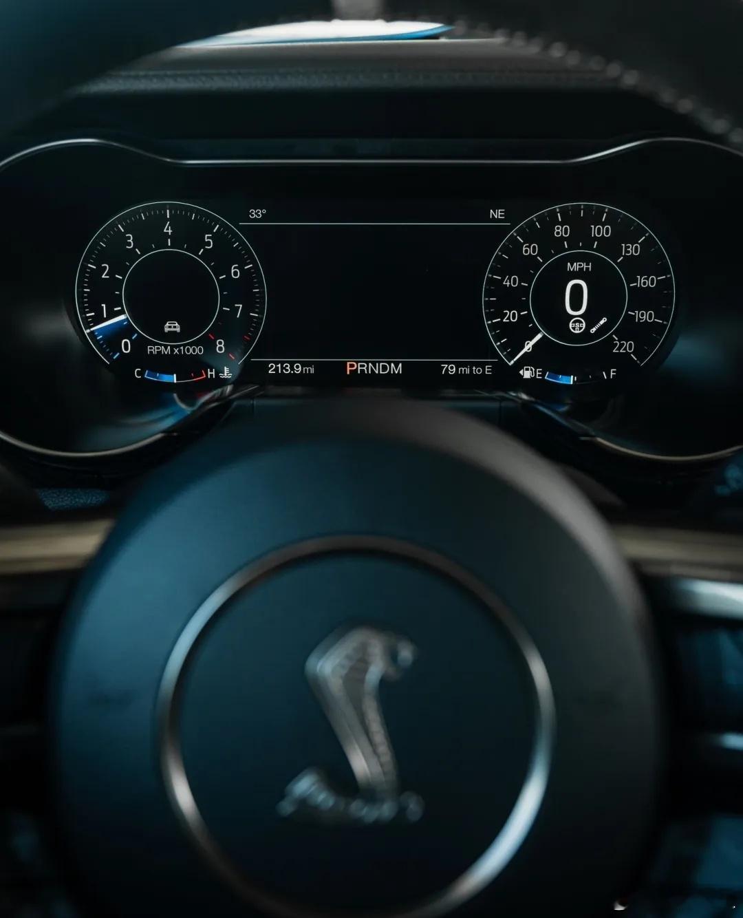 蓝焰战神就位🔥Shelby GT500 | 760匹V8猛兽每一道线条都在嘶吼