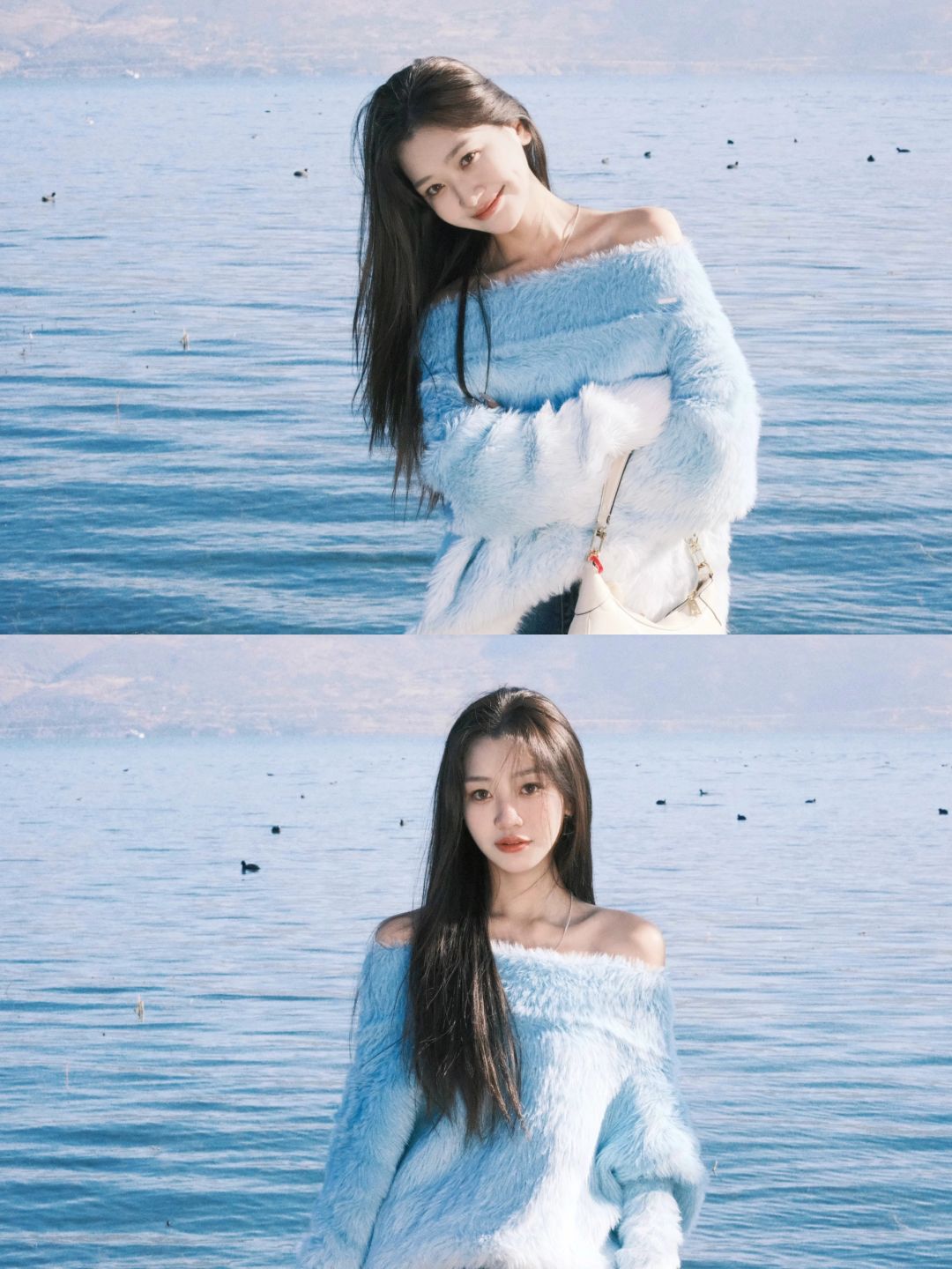 想和你看一次冬天的洱海💙