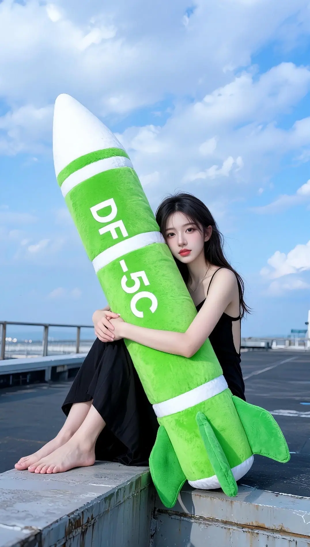 你真的太强大了，抱枕也是迅速抱上啦！