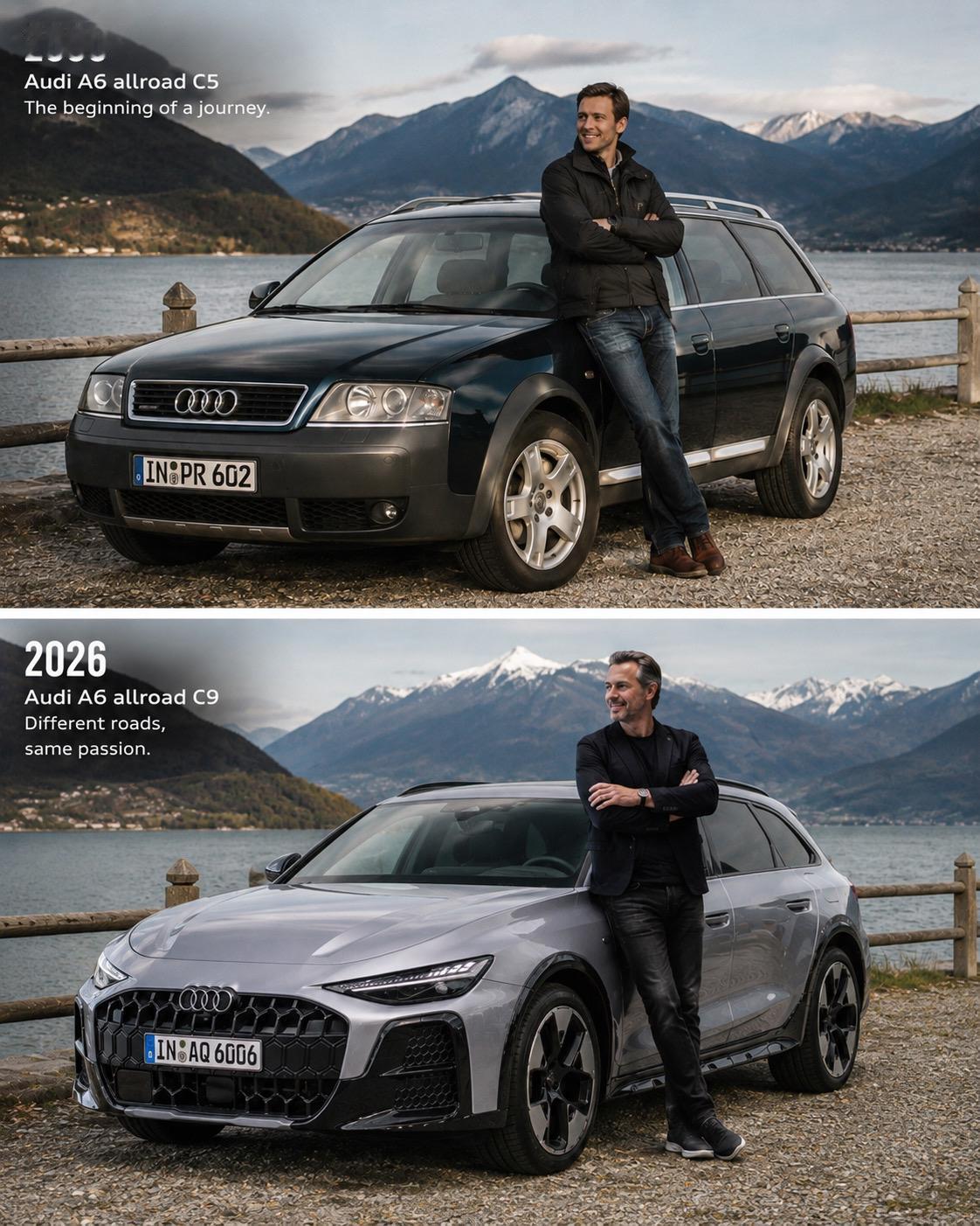 2000年，他选择了A6 allroad；26年后，他依然选择了它。你也会选择它