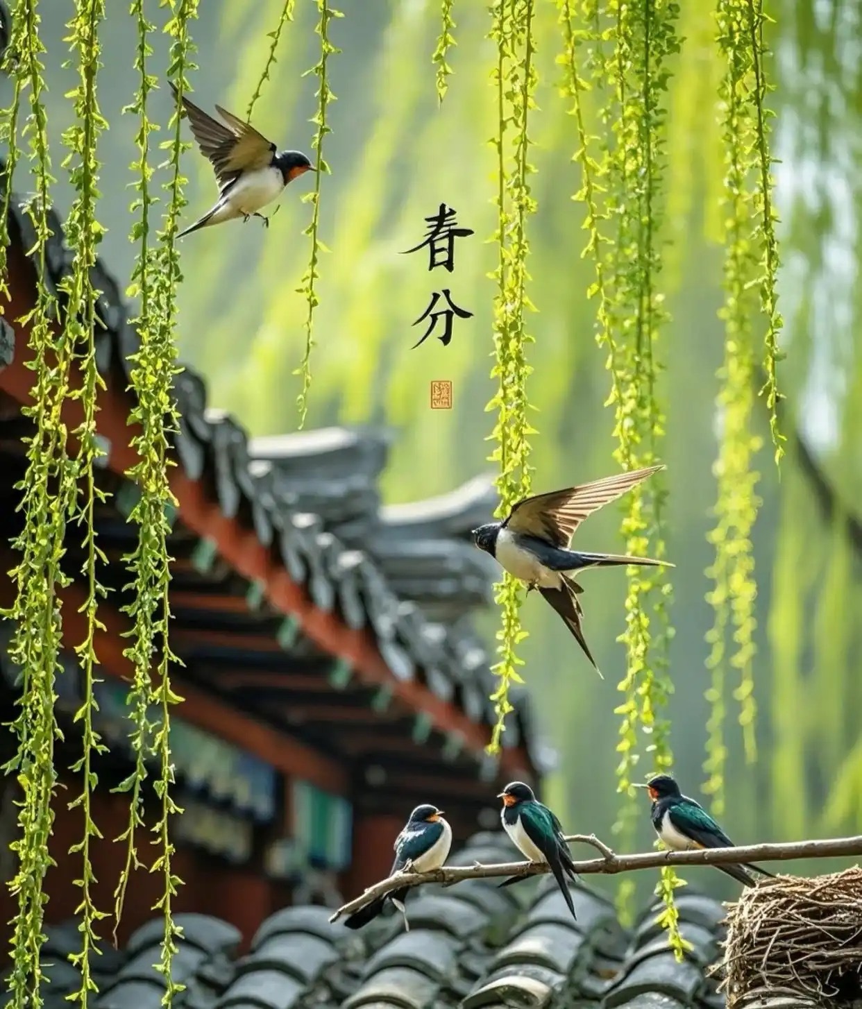 春分是二十四节气中的第四个节气，也是春季的中点，通常在每年公历3月19日至22日