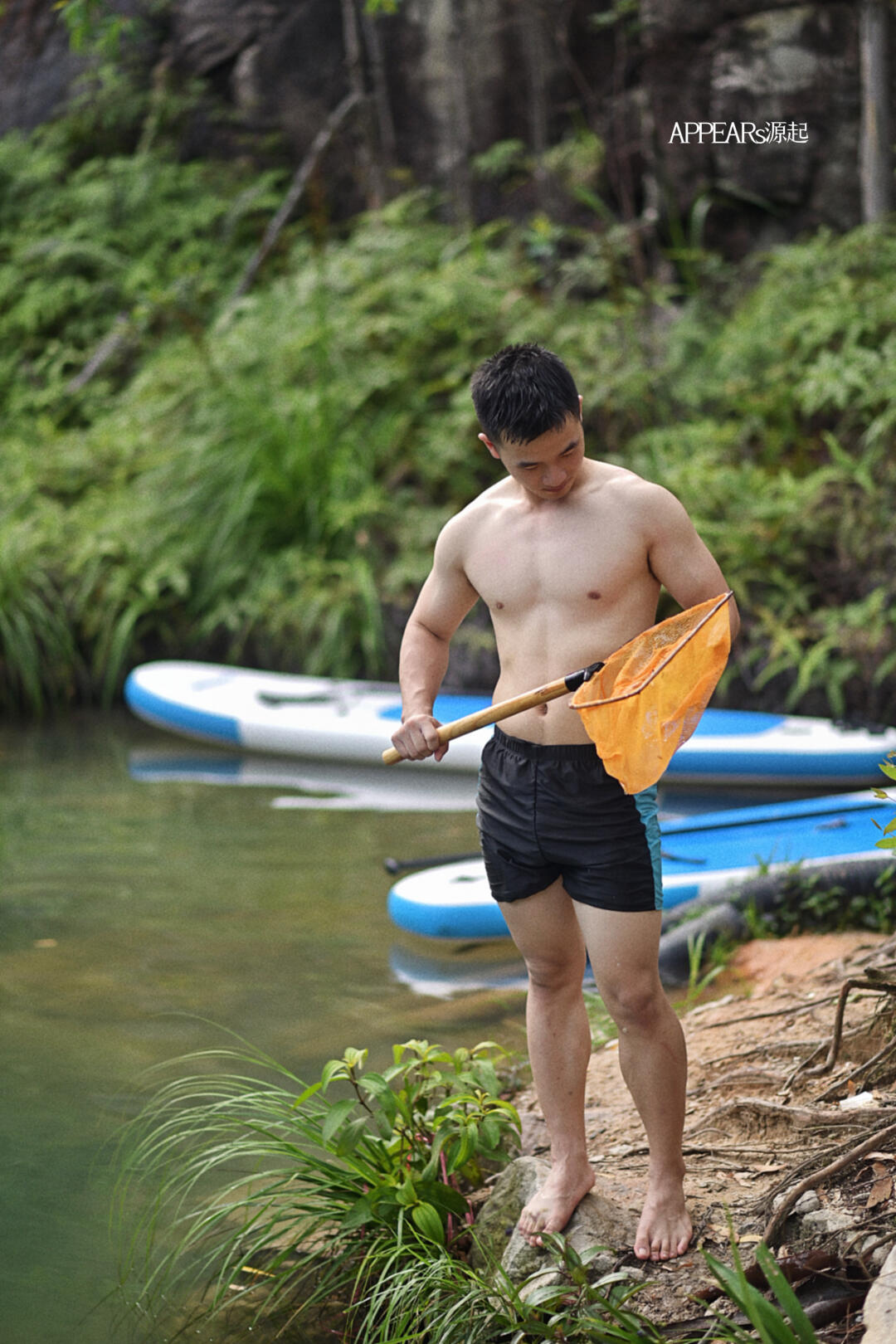 不敢想像男生們玩水這麼開心！