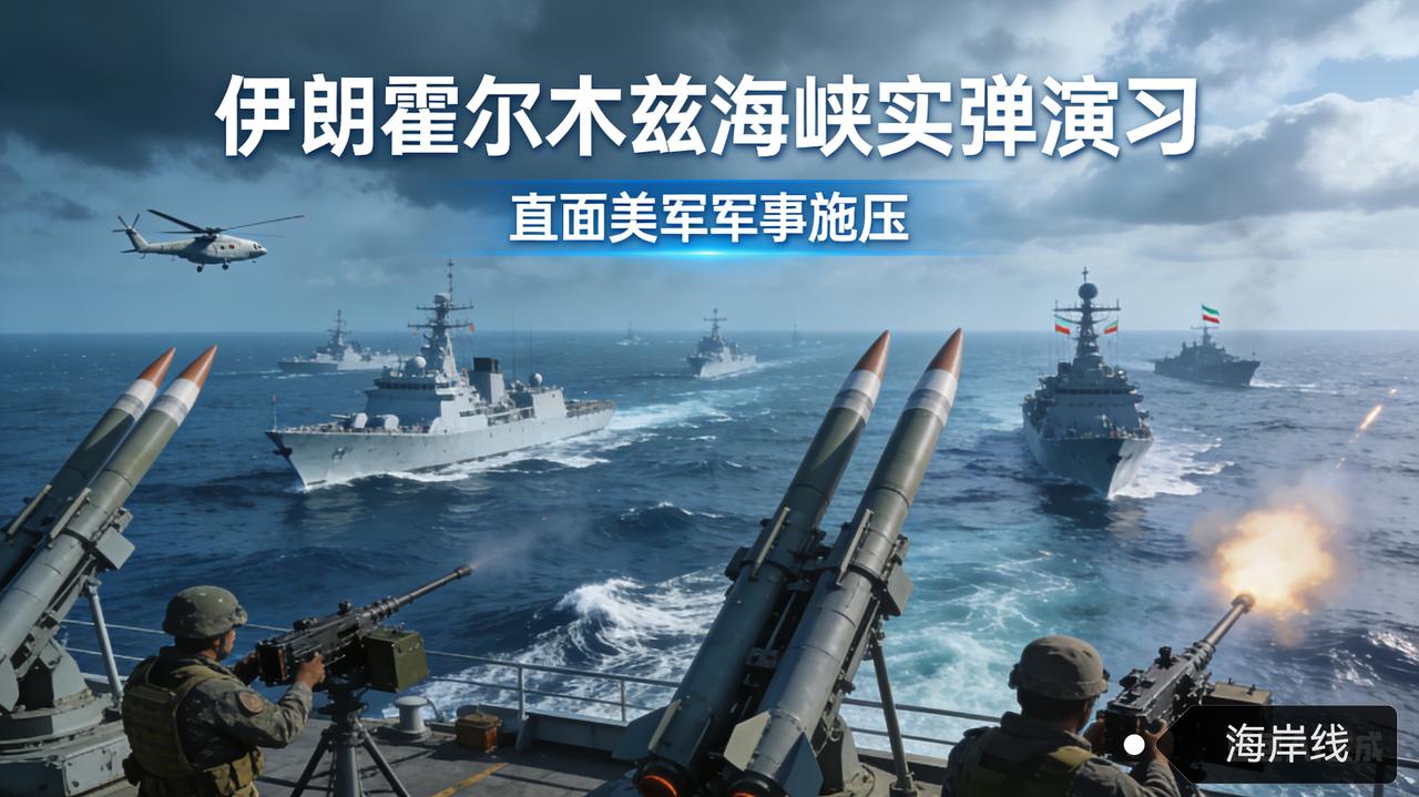 剑拔弩张！伊朗亮剑霍尔木兹海峡，实弹演习直面美军事施压
 
美伊对峙持续升级、美