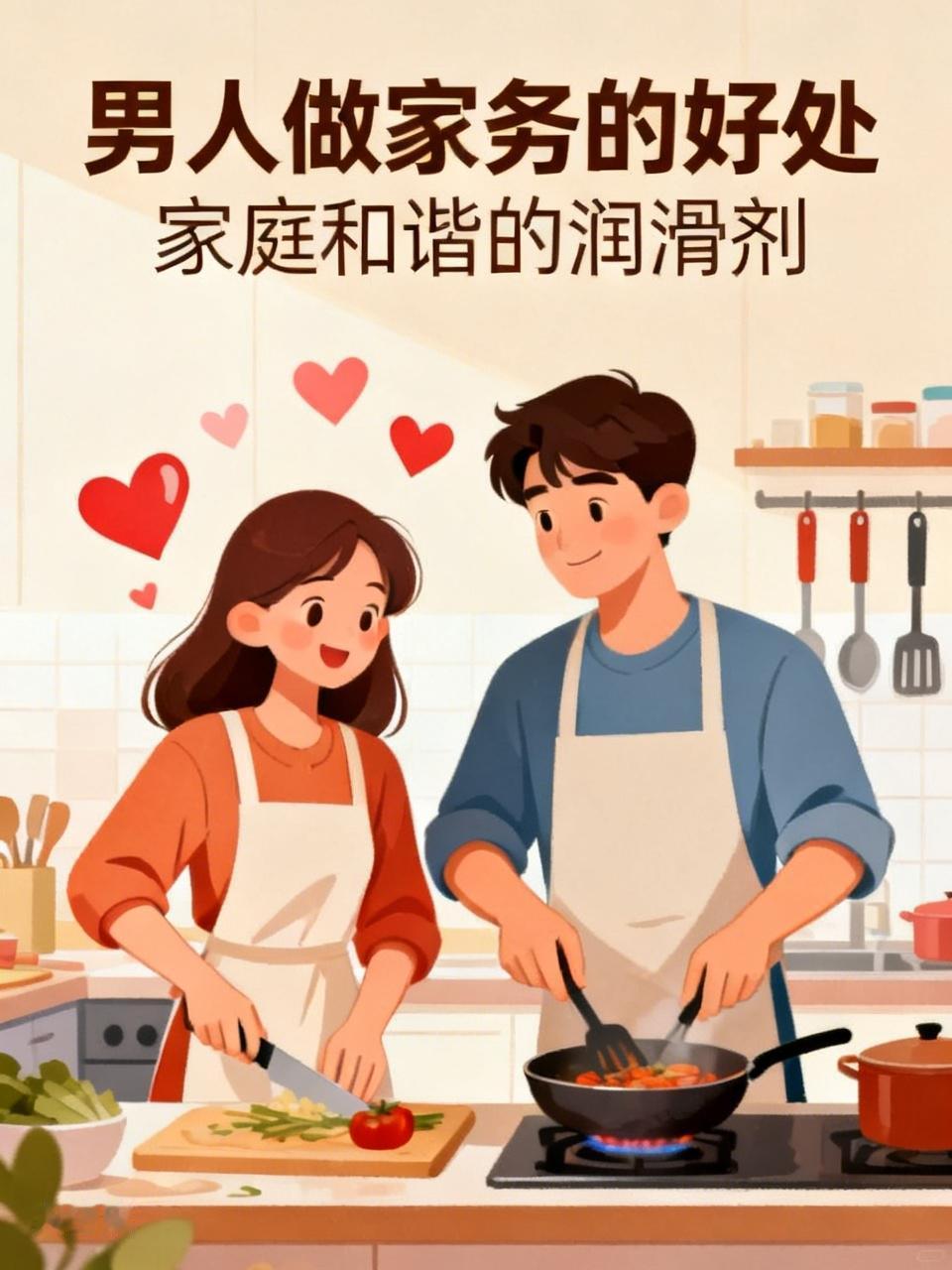 男人那必须得做家务啊！我有个朋友，婚后就像个“甩手掌柜”，觉得做家务是女人的“专