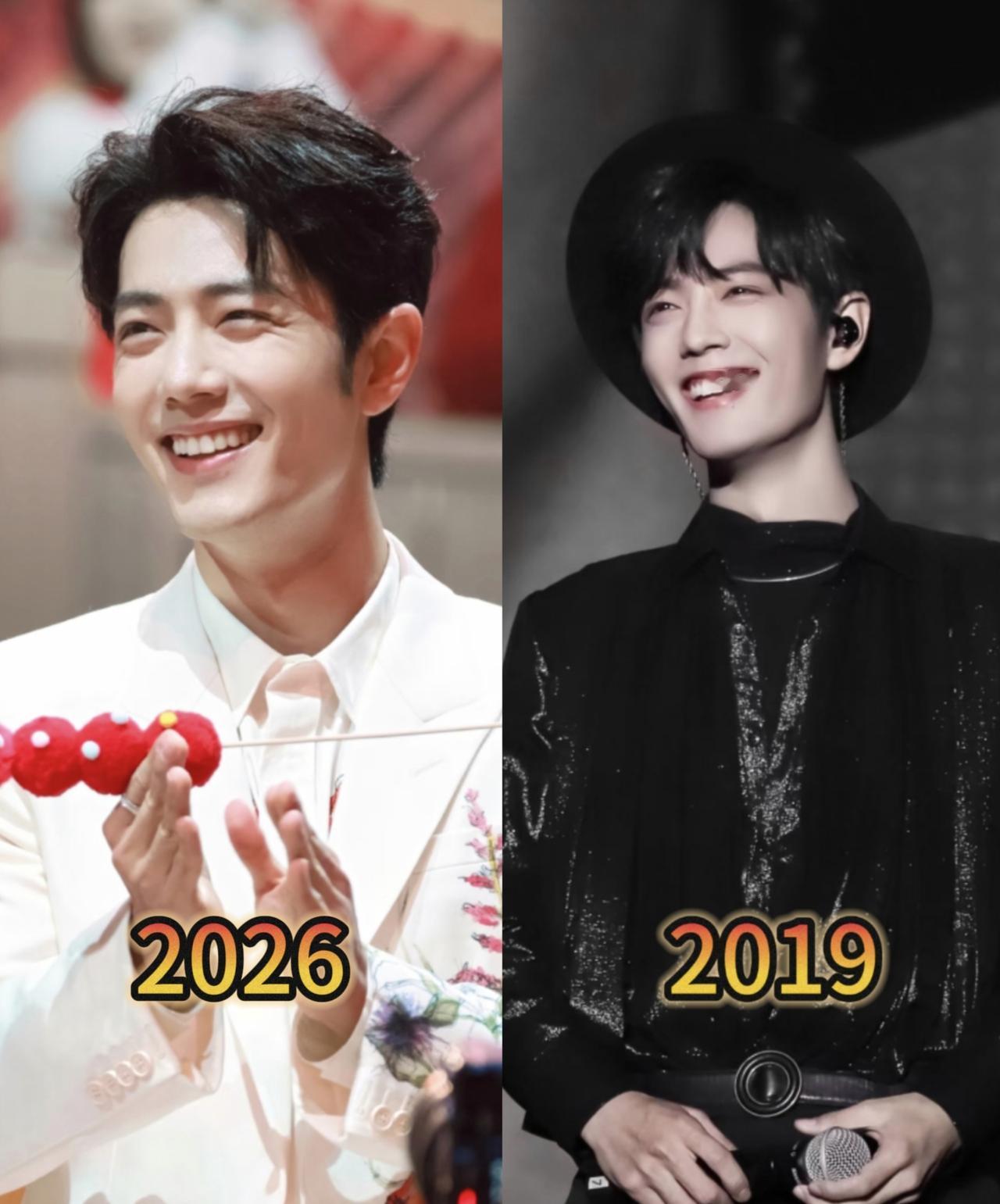 刷到就留下！
六年过去了，肖战真是一点儿也没改变，笑容和从前一如既往的明亮。
