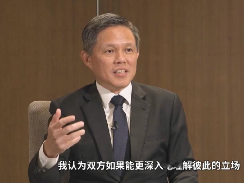 昨晚，新加坡《联合早报》报道称:“新加坡统筹部长兼防长陈振声表示，台海问题不能简