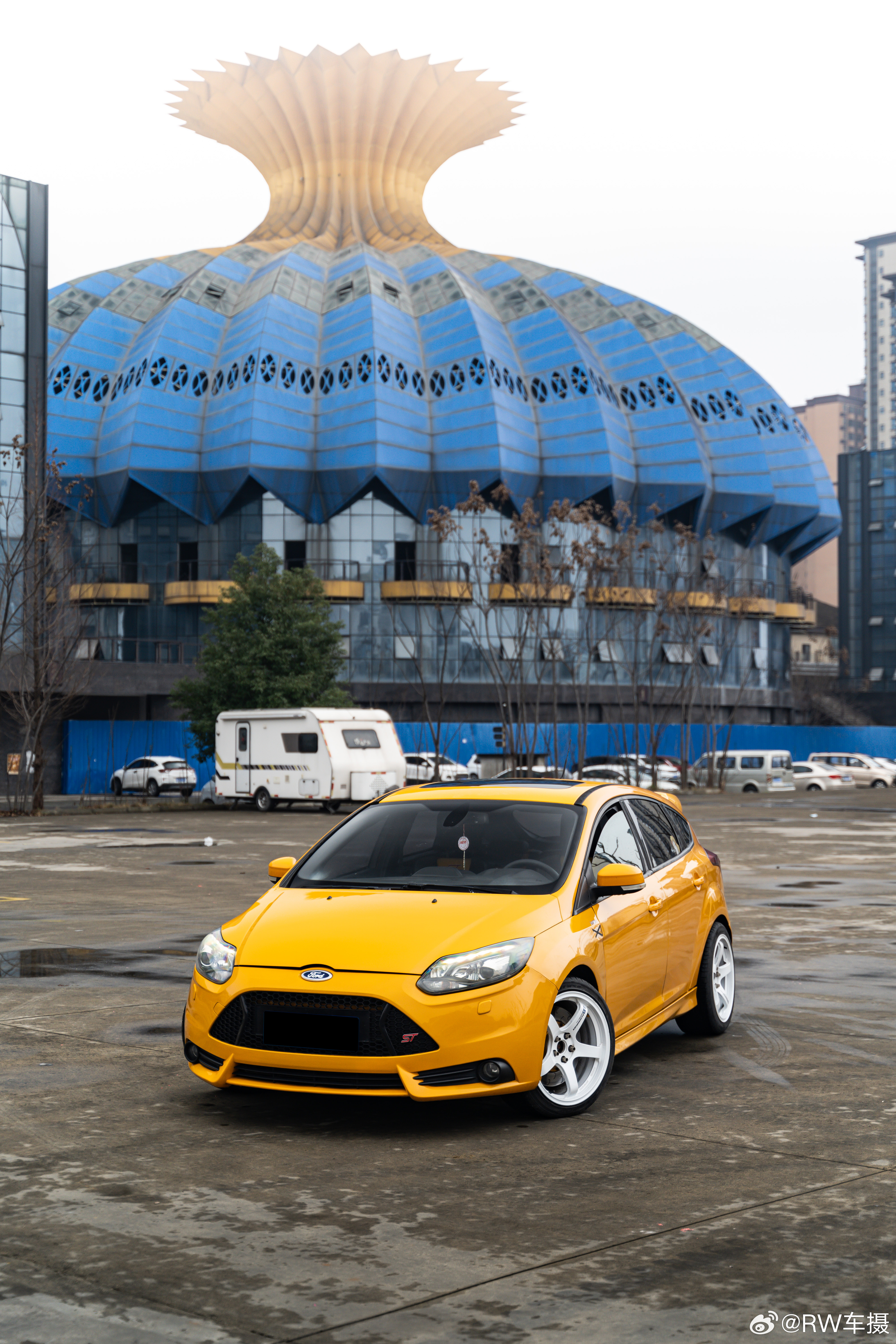Ford Focus ST🧡🧡🧡一台富有驾驶乐趣的机械感十足的小钢炮，喜欢