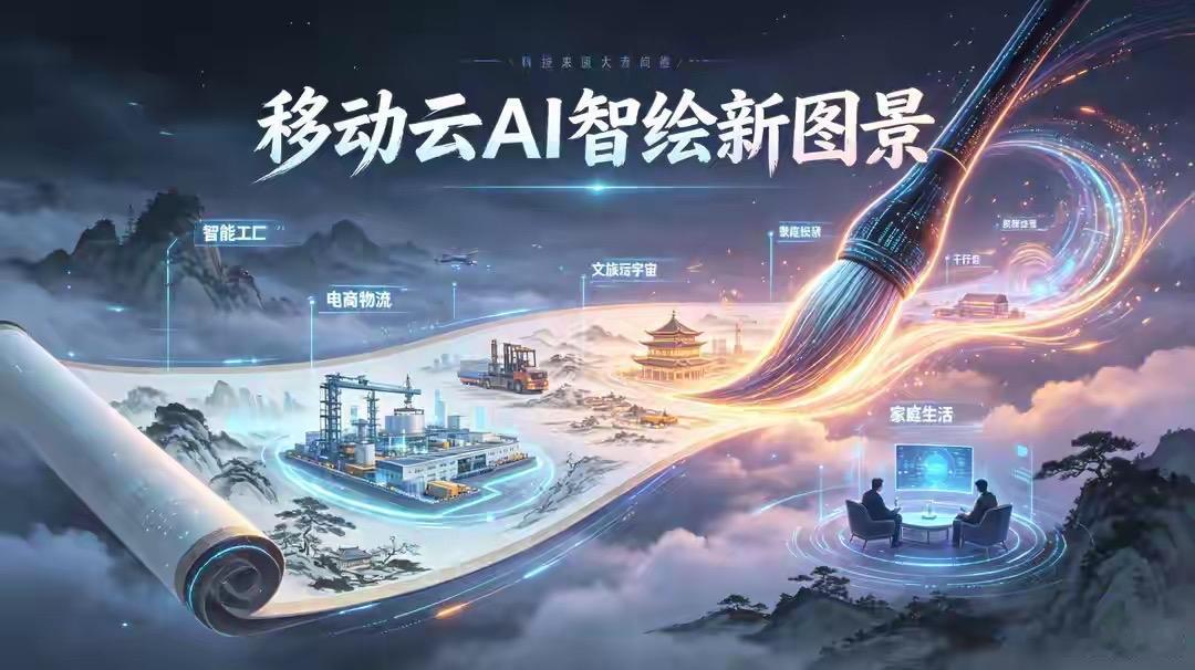 以算网为笔墨，移动云正用AI绘就千行百业的数字新图景：从工业厂区的智能质检到田间