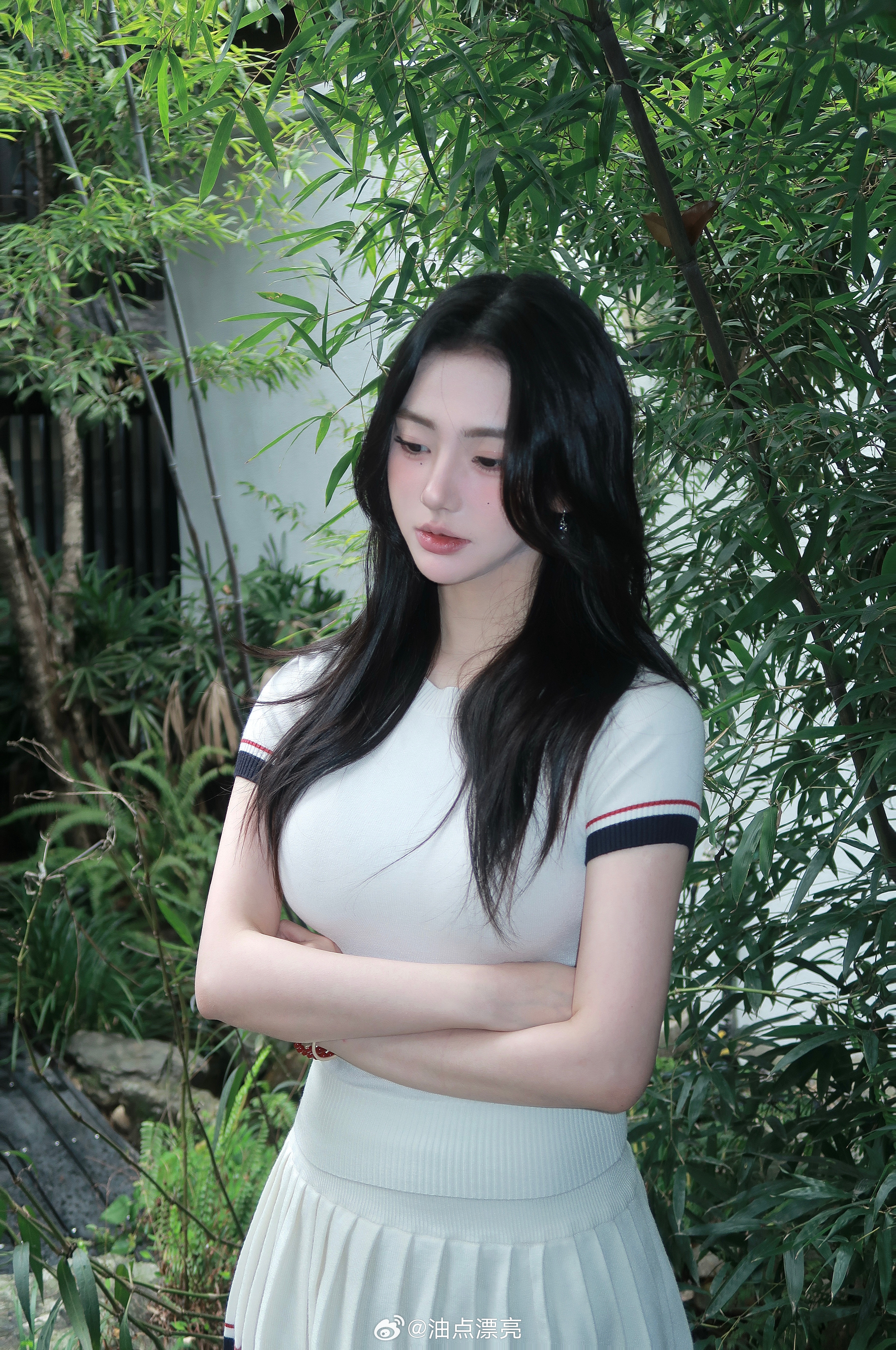 最近拍的照片～小区里的樱花开的好好超级透美的雪花幽灵手串 