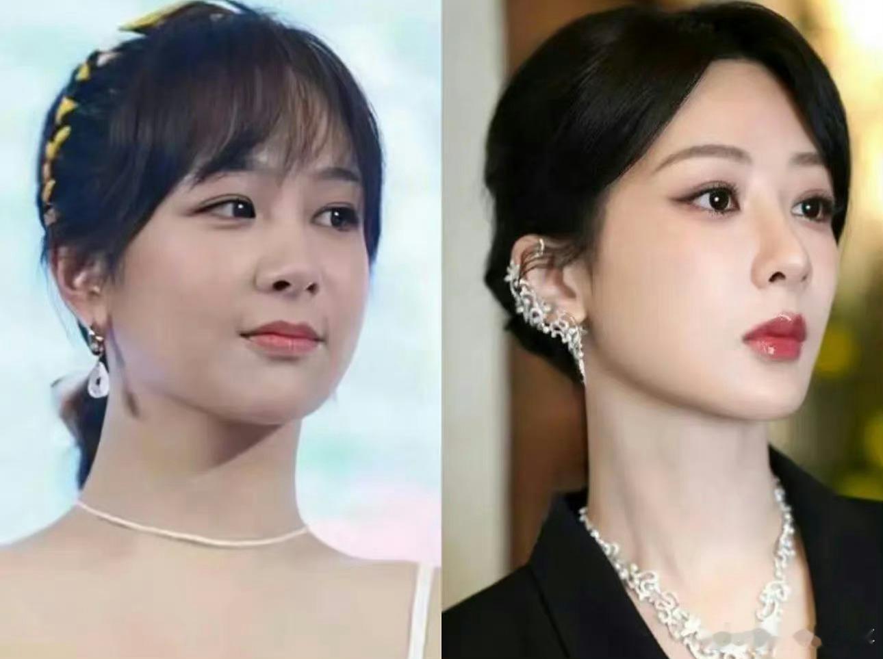 感觉杨紫减肥之后的差距也不比赵露思小，为什么却无人在意？ ​​​