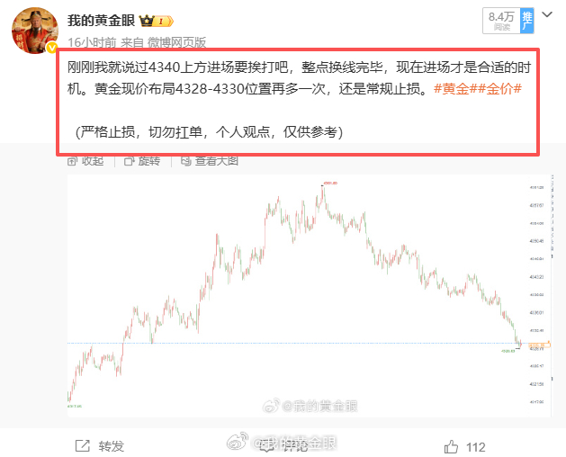 总结：8月10日微博共做四单，大获全胜。总盈：780点。 4320多单4350离