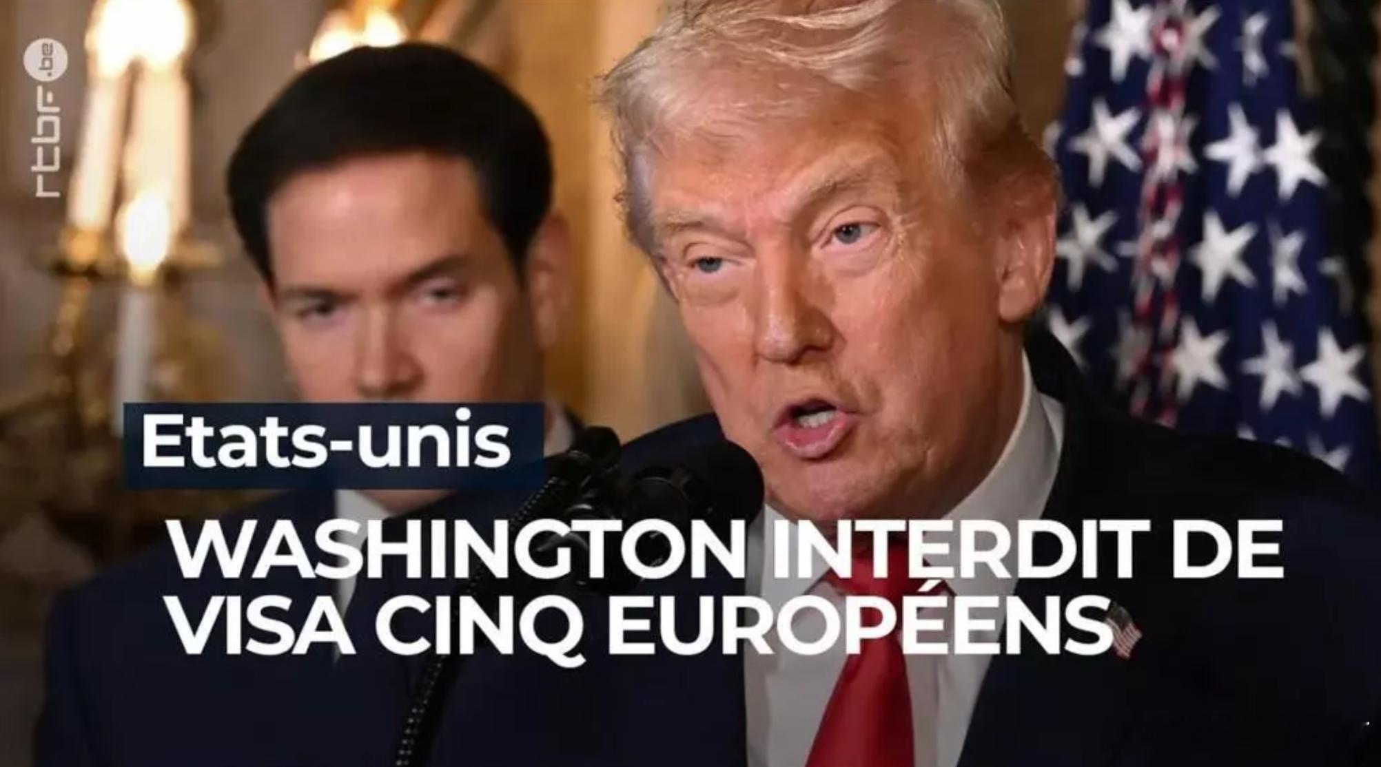 【美入境禁令：五人被禁，一人反击】海外新鲜事 因不满数字监管措施，美国宣布对5名