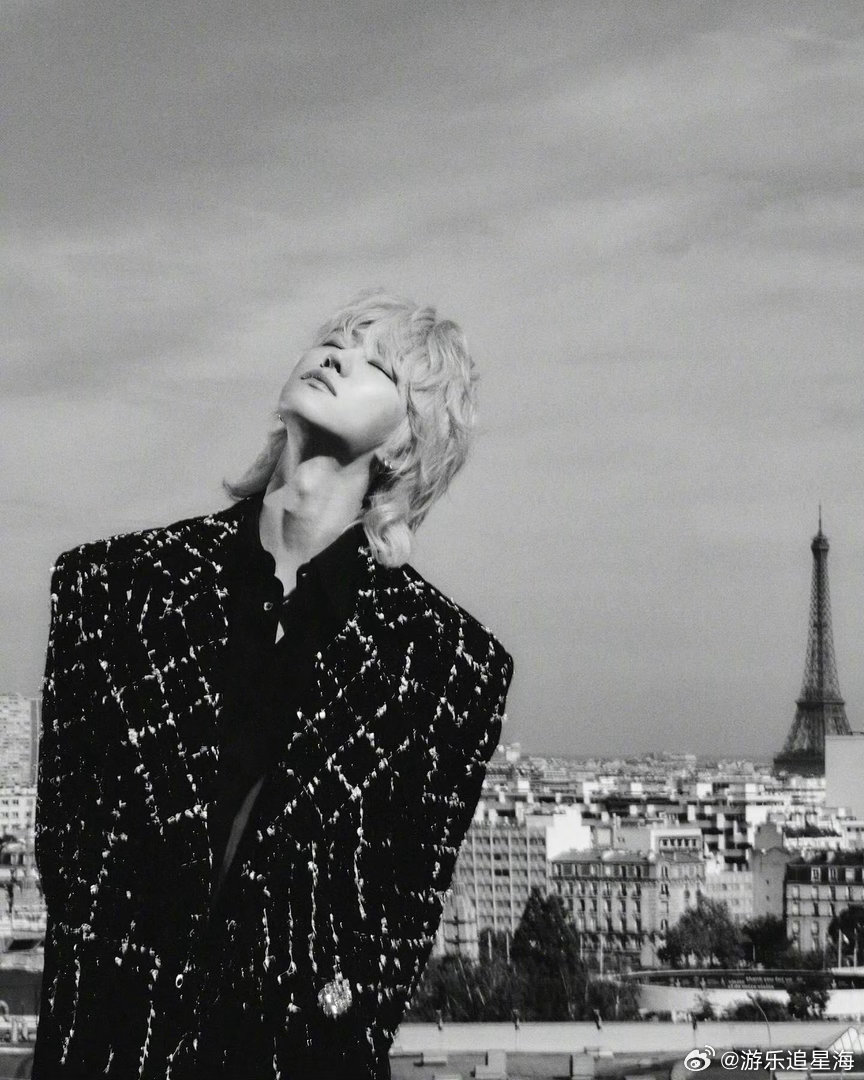 徐明浩巴塞尔艺术展香港巴塞尔艺术展偶遇徐明浩 在香港巴塞尔偶遇徐明浩！一头金发、