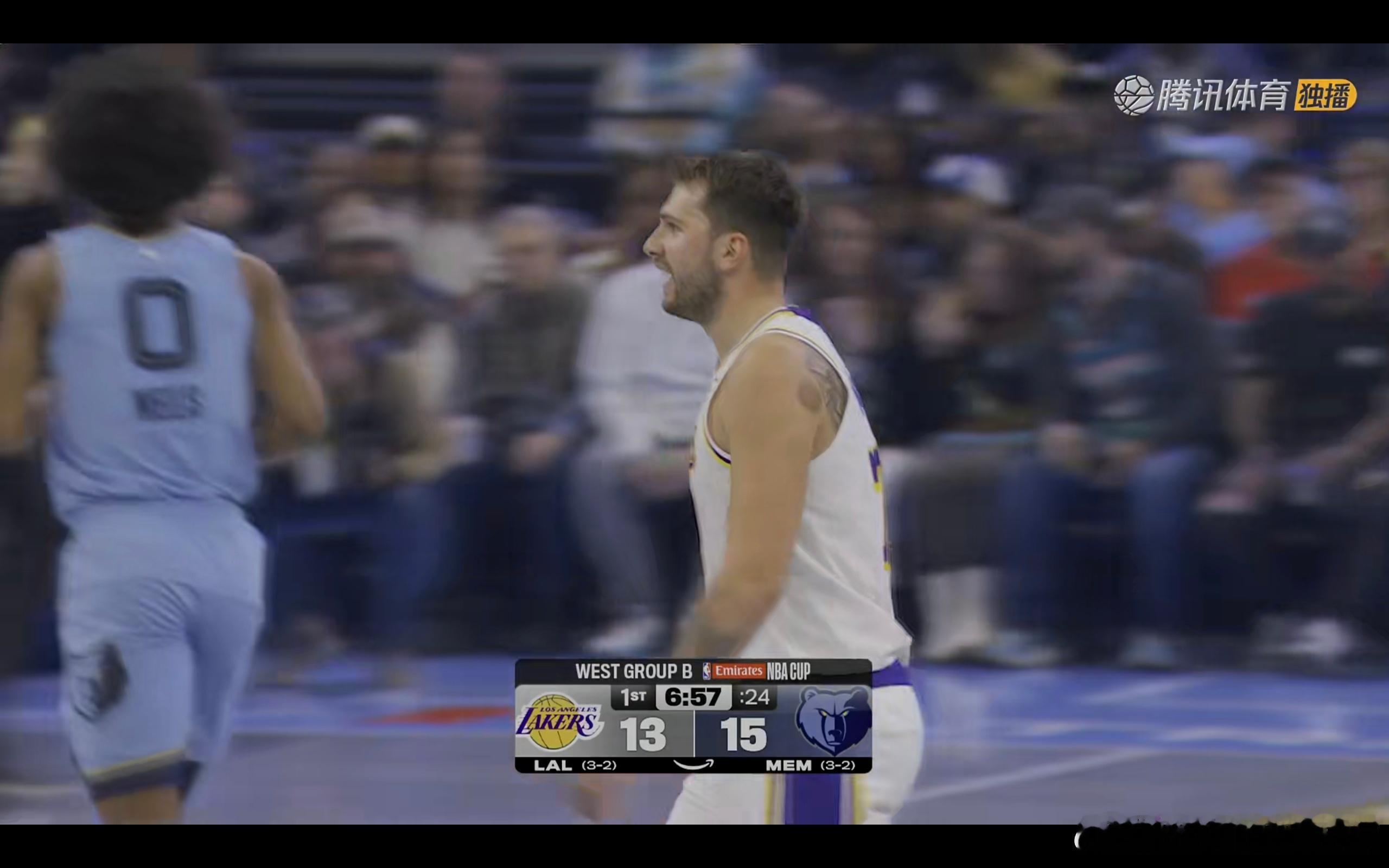 还是那个卢卡！后撤步三分新赛季篮不住 ​​​