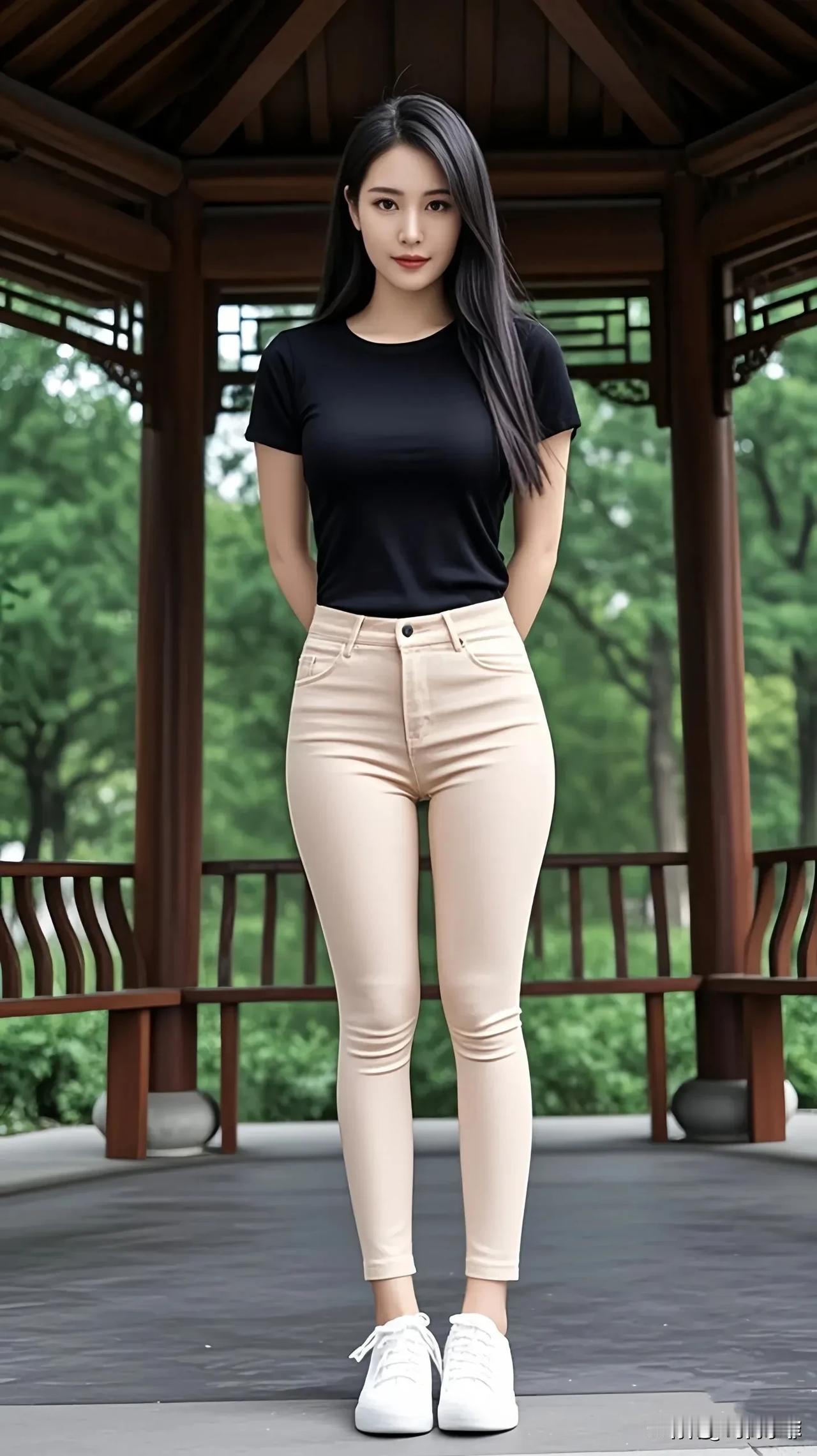 黑白配，简约又高级，简直是夏日穿搭的宝藏！
就说这黑与白的比例吧，得三七分才好看