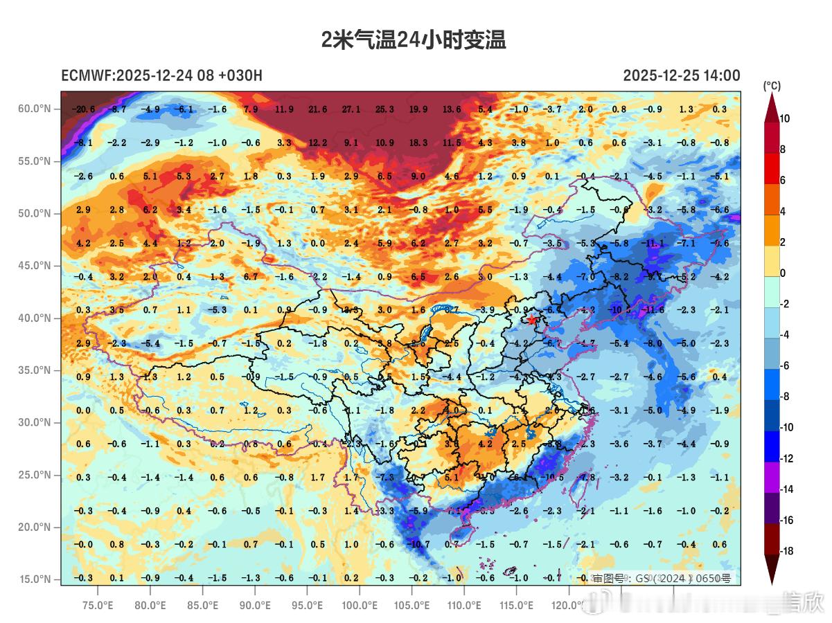 【气温波动】明天东北以及华南、云南东部在冷空气影响下，最高气温将创出立冬后新低。