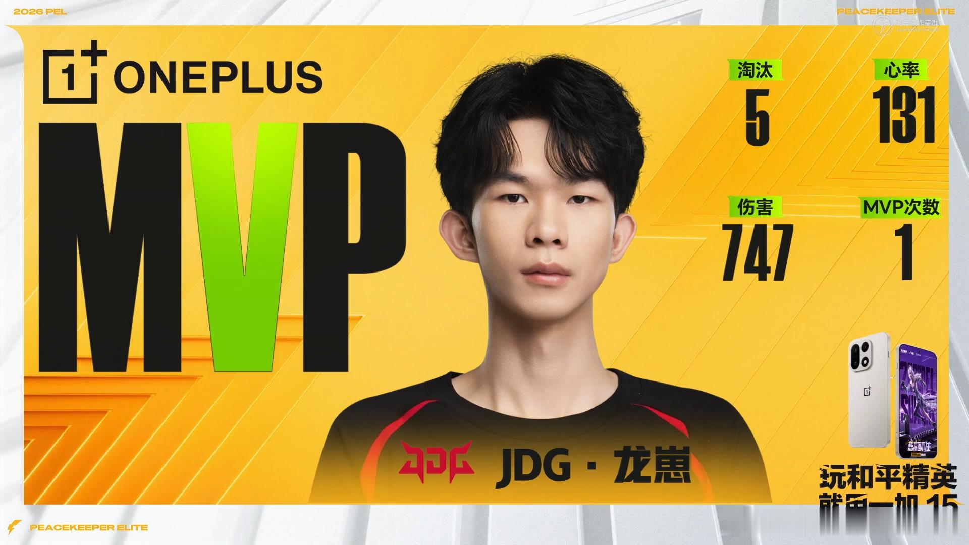 JDG龙崽夏季赛首个MVP恭喜JDG龙崽喜提夏季赛首个MVP！太强了！ 