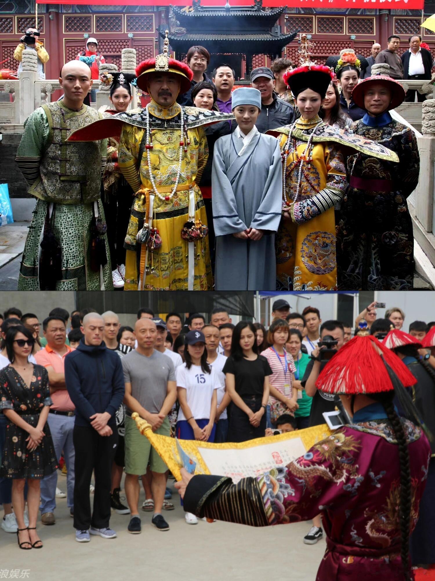 甄嬛传开机仪式VS如懿传开机仪式，周迅为了提前熟悉，开拍前就戴着护甲了。 ​​​