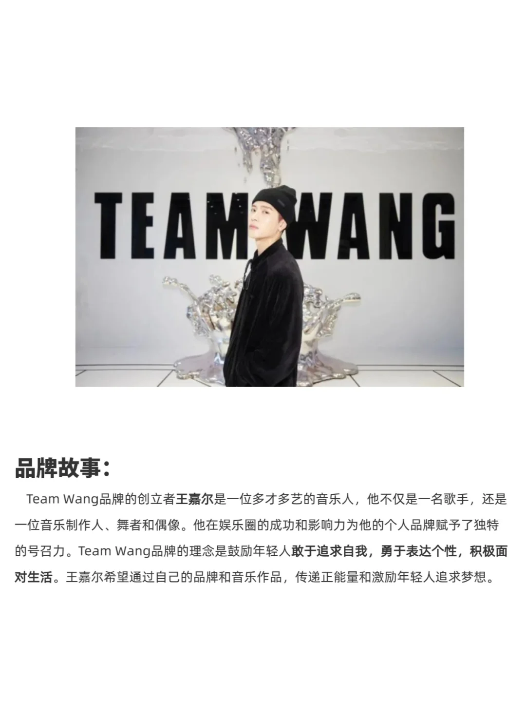 王嘉尔的 TEAM WANG design 到底有多绝？