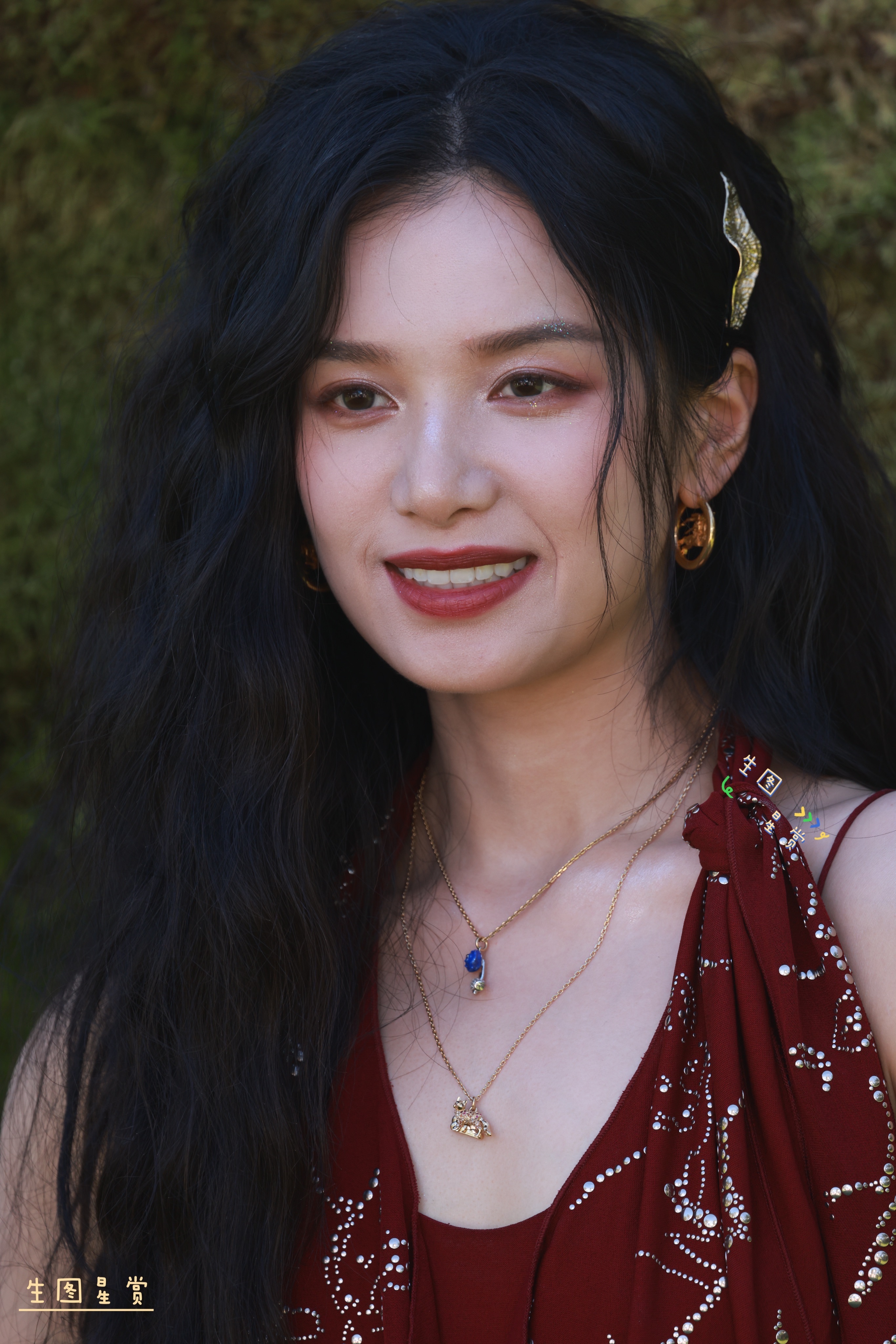 张婧仪VOGUE盛典红毯生图掉落，港风美仪❤️张婧仪美成啥样了 张婧仪[超话] 