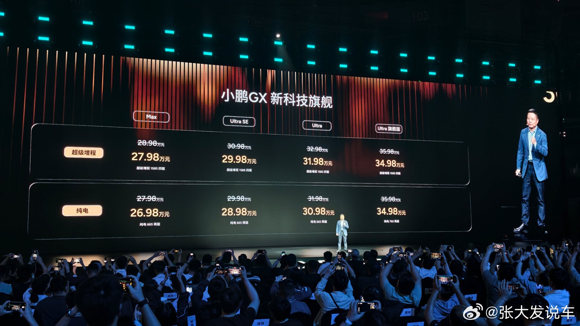 这还说啥了这价格小母牛踩电线牛逼带闪电新科技旗舰小鹏gx今晚上市 
