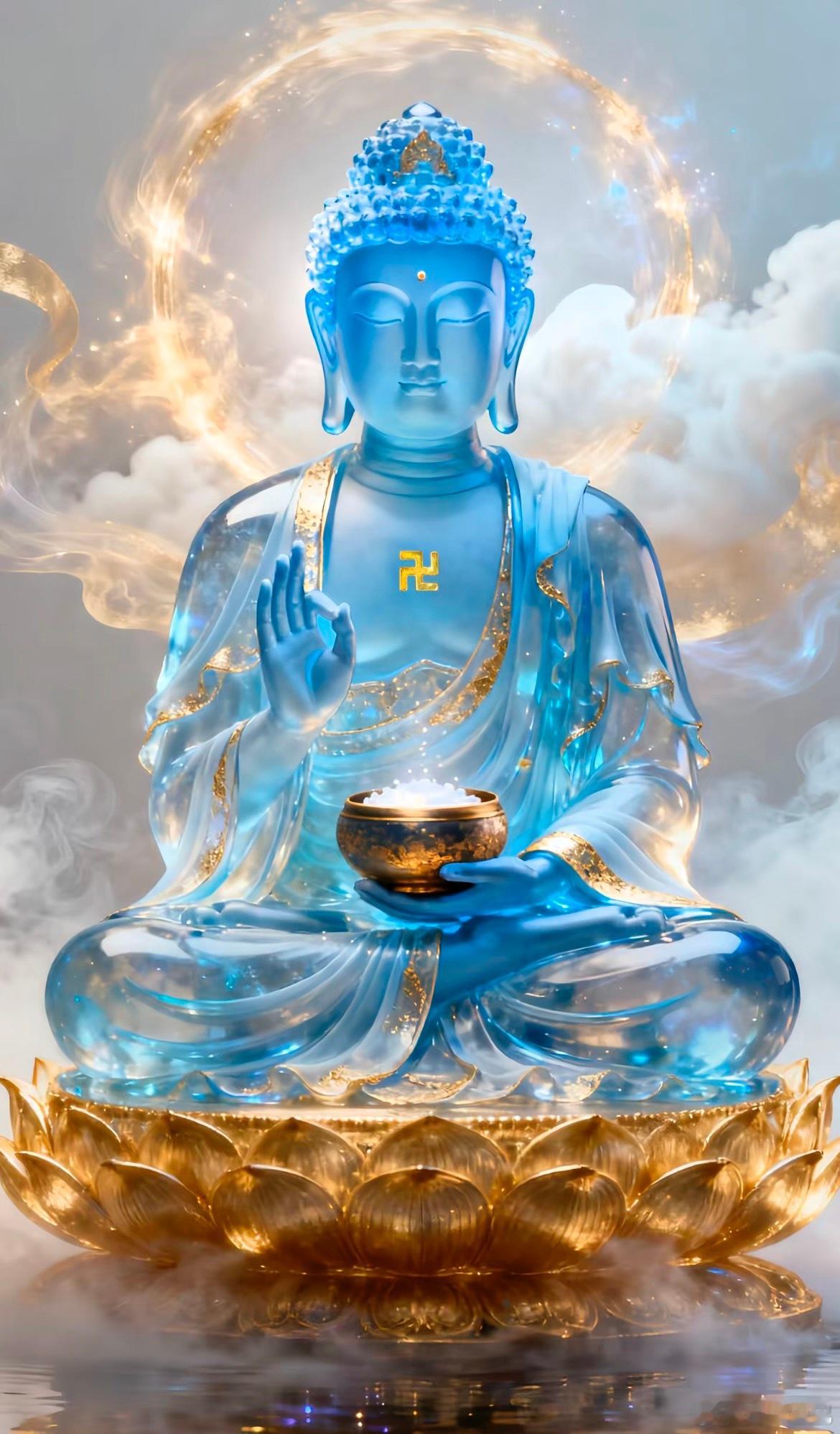 九月大吉，顶礼药师琉璃光如来🙏🙏🙏；会保佑你和家人身体安康，无病无灾的。 