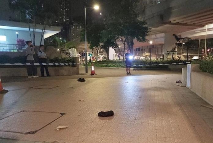 香港，西湾河前晚（23日）发生伤人案，41岁姓刘男子途经太康街31号对开鲤景湾休