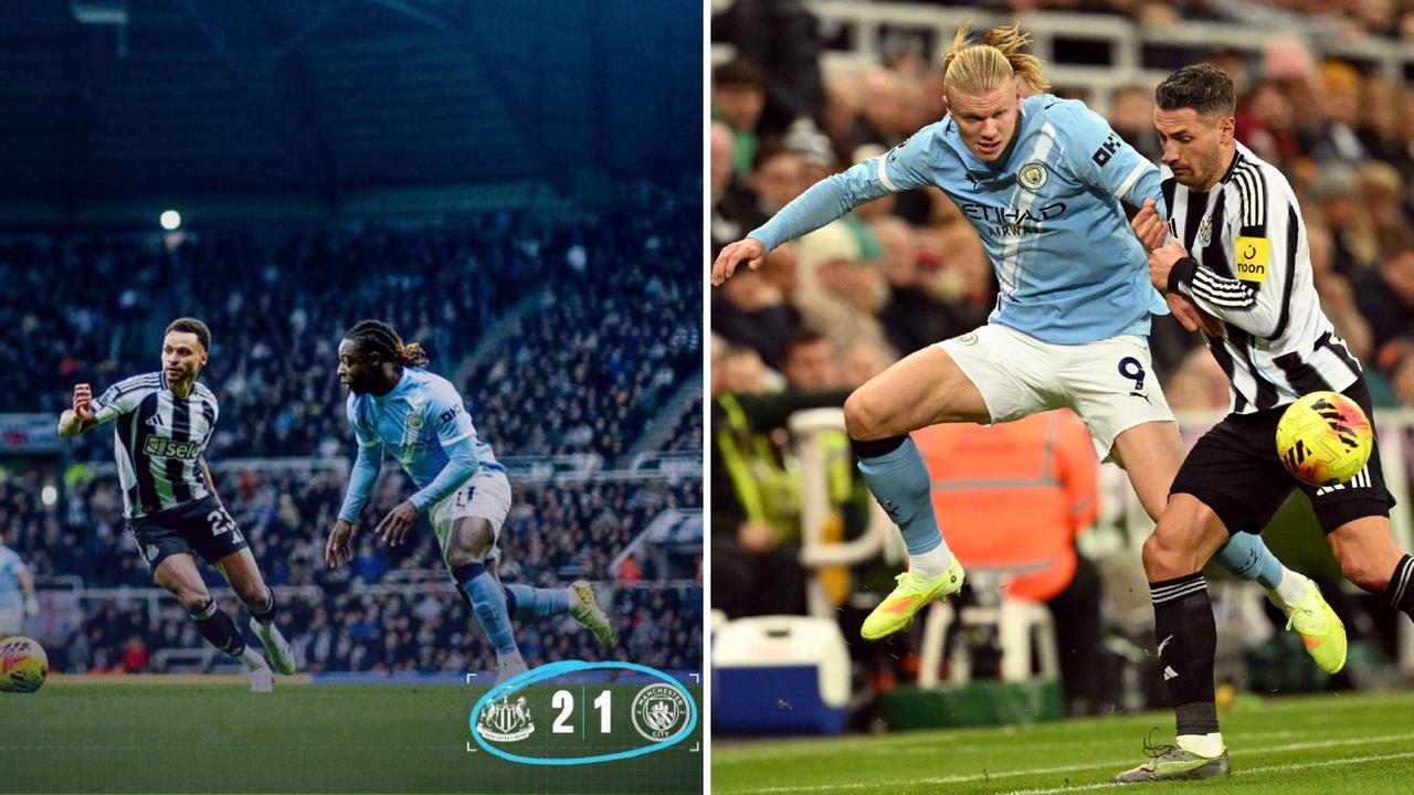 英超：曼城客场1-2不敌纽卡斯尔联，各赛事4连胜遭终结。
巴恩斯梅开二度，鲁本-