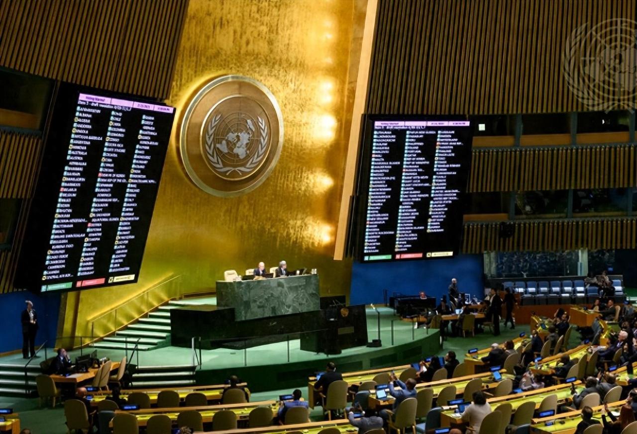 当我们在联合国大会的投票现场，看到不同大国在气候变化议题上展现出截然不同的立场时