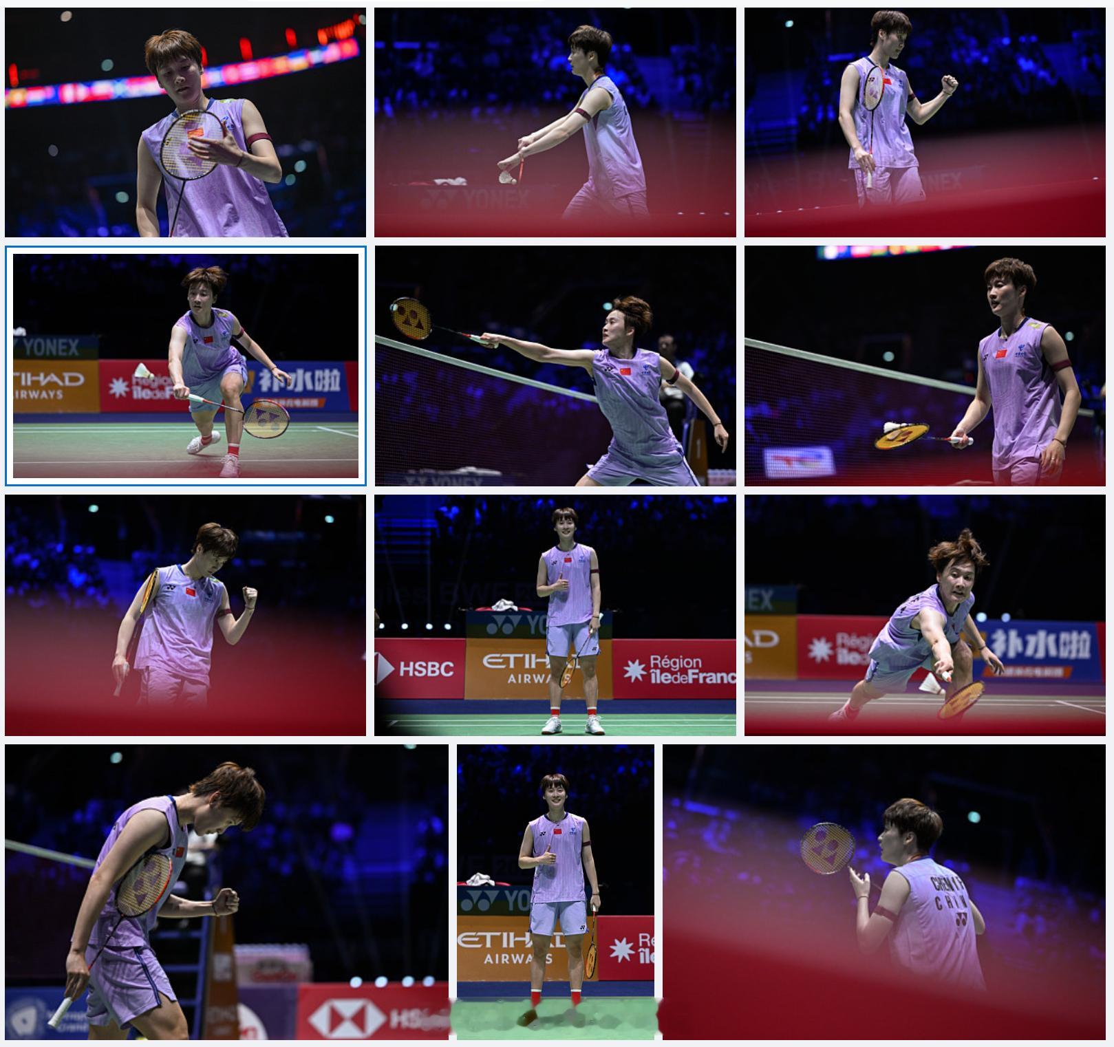 从一个陈雨菲到另一个陈雨菲 这次人物专访的封面，选用了陈雨菲在巴黎世锦赛1/4决