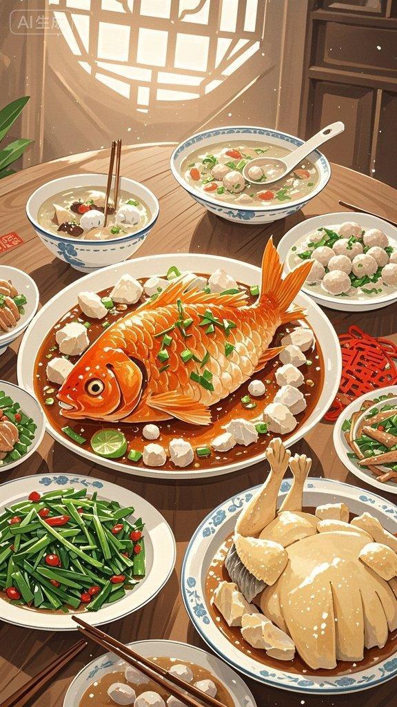 过年期间你最怕的事情是什么过年菜做的太多，吃不完就放冰箱里面，然后一顿顿的端，太