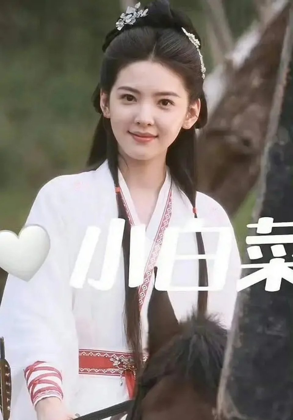 章若楠的脸怎么变圆了呢？之前不这样啊 ​​​