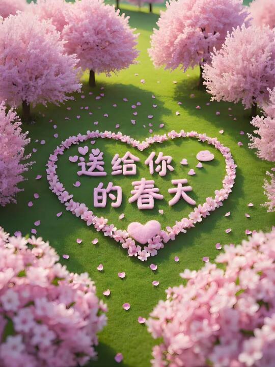 邂逅春日浪漫，把春天送给你🌷漫步在繁花