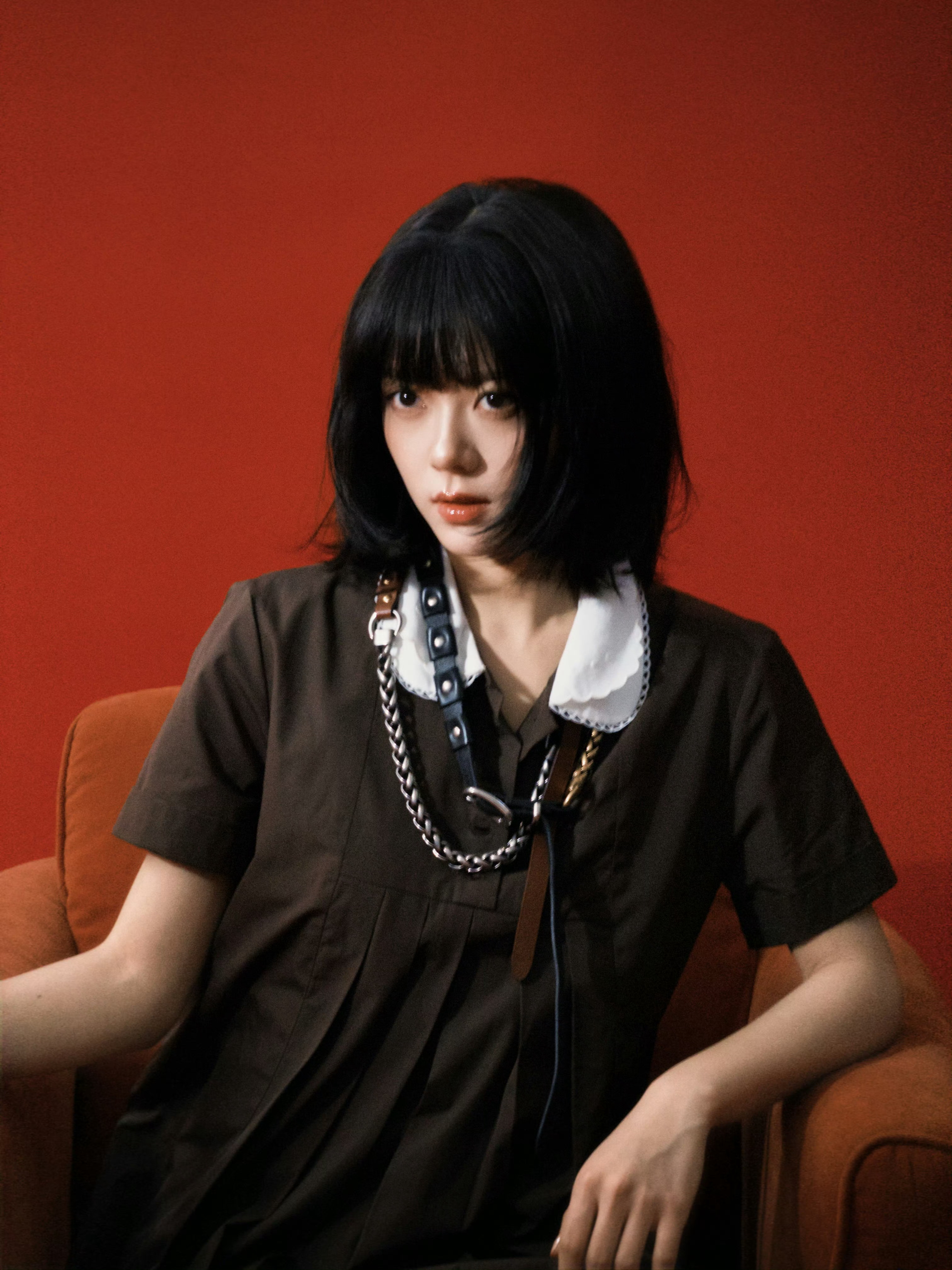 赵今麦 X Miu Miu这两套都好看 