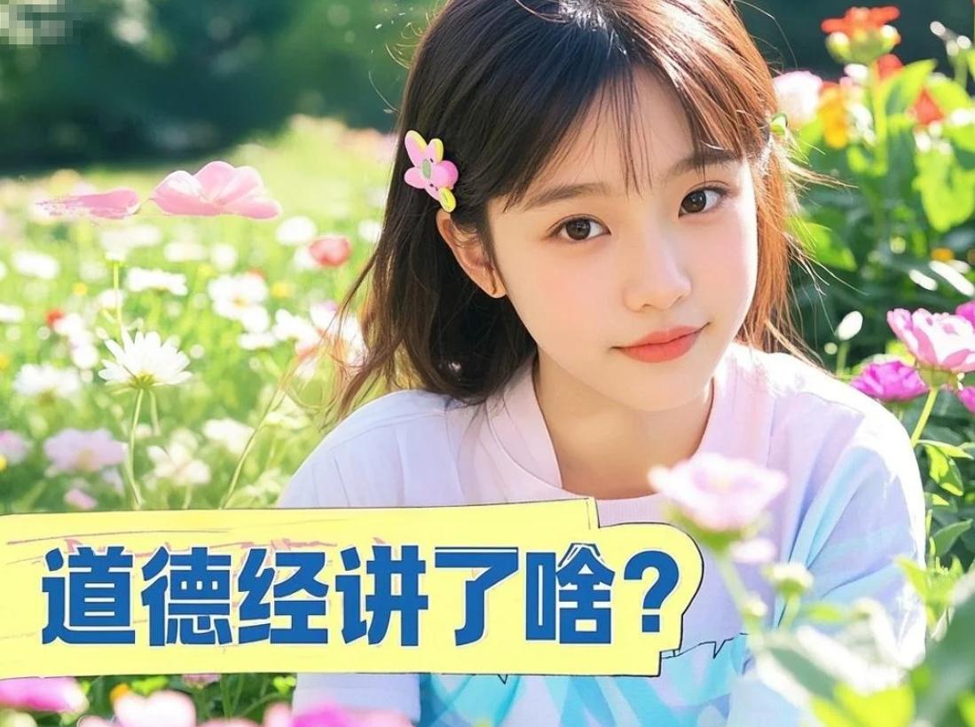 道德经讲了啥？道德还是套路？”

道德经说啥？说的是“少思寡欲”“不争为上”，大