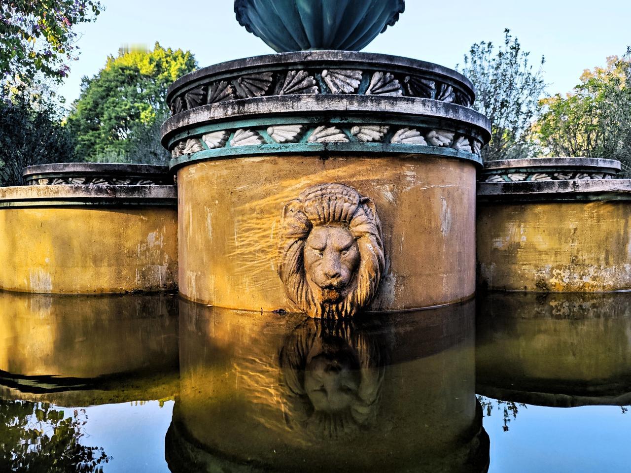 华农哪里值得看，“狮头喷水池”绝对要占一席！古朴典雅，还是原原国立中山大学理学院