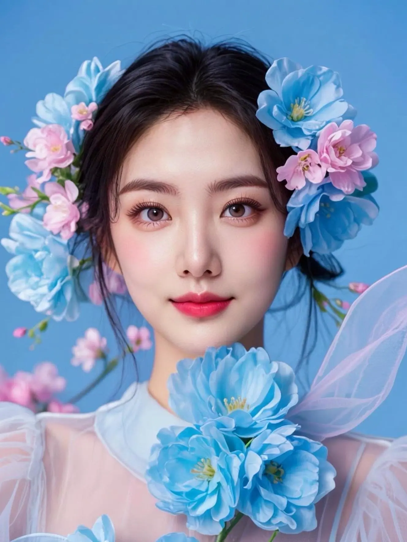 蓝色是符合，所有幻想的颜色……