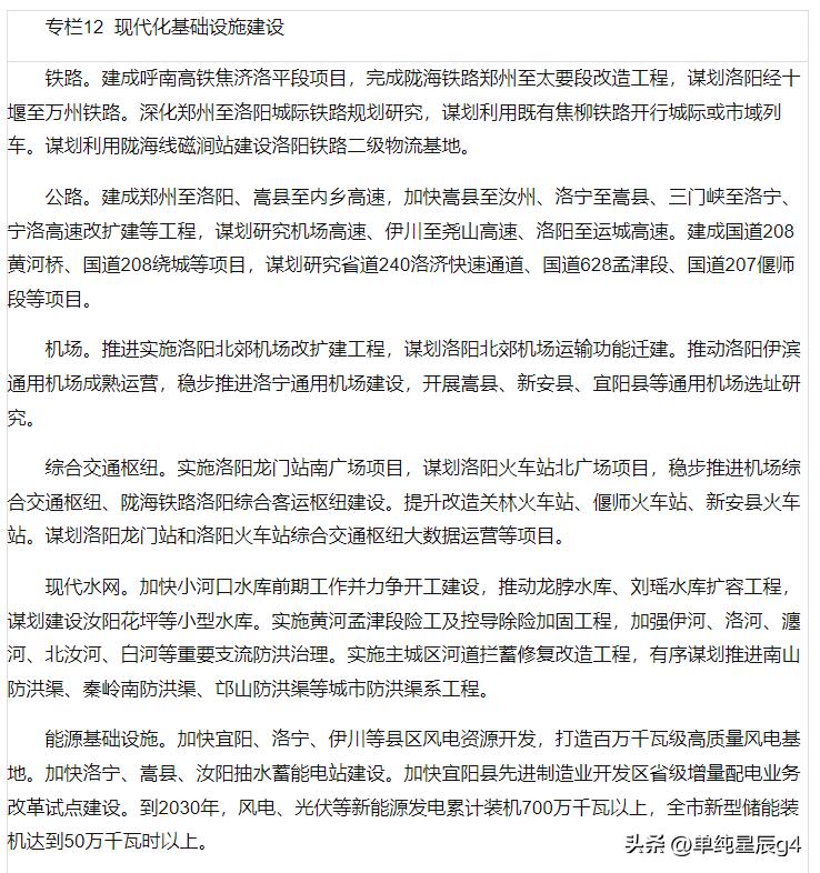 洛阳十五五铁路规划，高铁、城际、铁路，既有线都有

2026年6月17日，河南洛